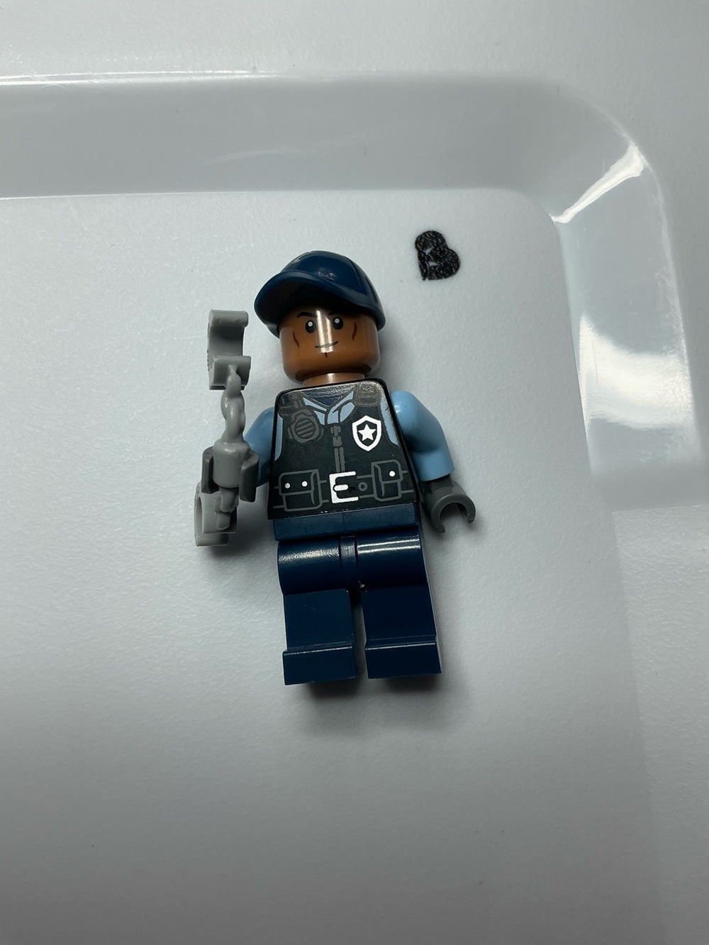 LEGO Arkham Asylum Security Guard minifigure
